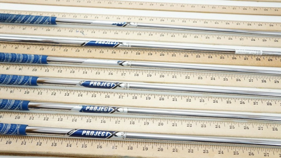 Shaft Sets * | True Temper Blue Label 5.5 115G 34.25 -36.25 Iron Shaft Set Pulls .370 836420