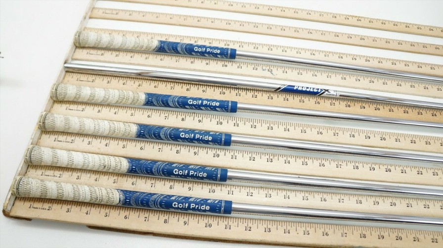 Shaft Sets * | True Temper Blue Label 5.5 115G 34.25 -36.25 Iron Shaft Set Pulls .370 836420