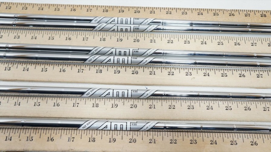 Shaft Sets * | New True Temper Dynam Gold Amt Tour White R300 37-38.5 6P Iron Shaft Set 977557