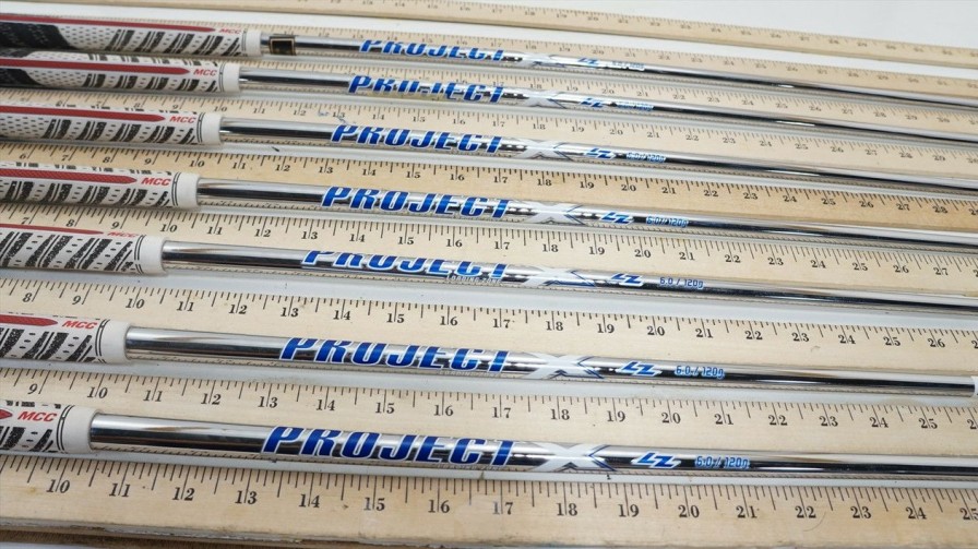 Shaft Sets * | Project X Lz 120 6.0 120G Stiff 34.5 -37.25 7Pc Iron Shaft Set .355T 1006193