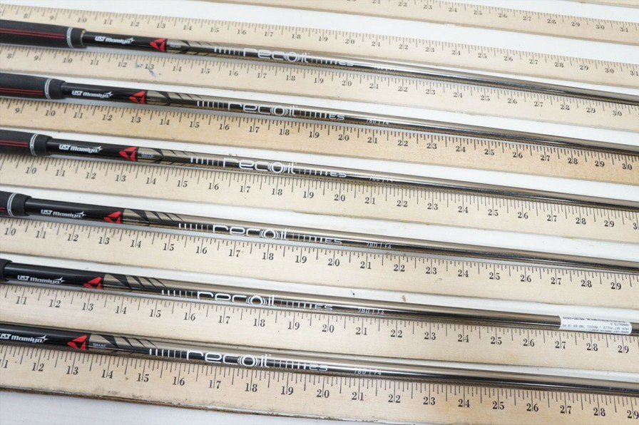 Shaft Sets * | Ust Mamiya Ust Recoil 780 Es F4 80G Stiff 33.5 -36 6Pc Iron Shaft Set .370 00844875